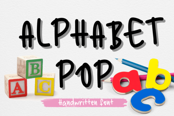 Alphabet Pop: A Playful Font for Web Design