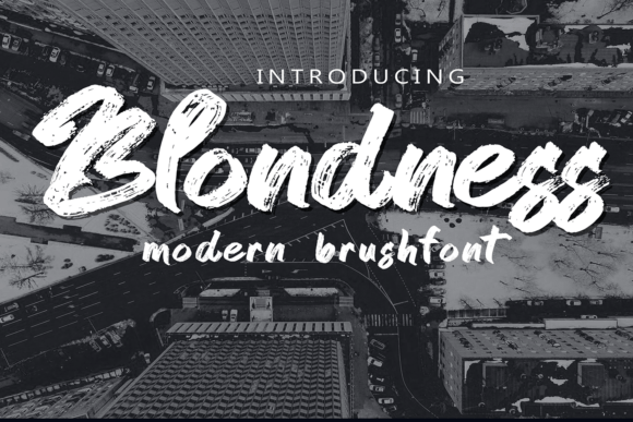 Blondness: A Modern Script Font for Bold Branding