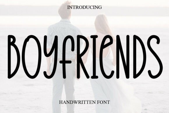 Boyfriends: A Playful Handwritten Font for Editorial Design