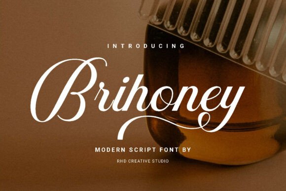 Brihoney: A Handwritten Font for Editorial Design