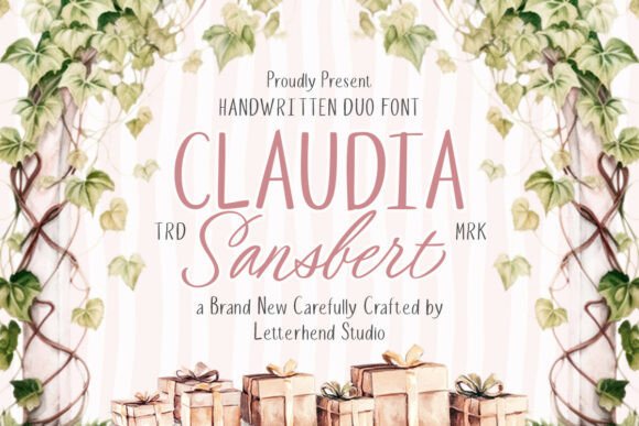 Claudia Sansbert Duo: A Refined Typeface for Editorial Design