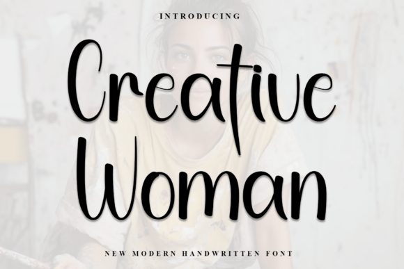 Creative Woman: A Warm Typeface for Editorial Design