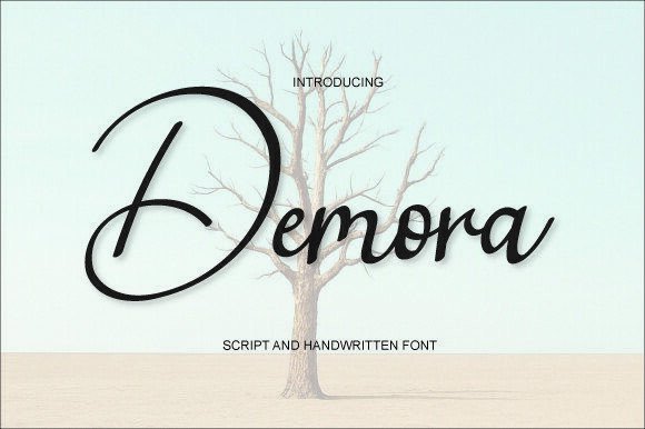 Demora: A Handwritten Font for Modern Web Design