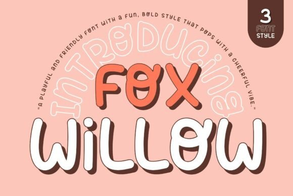 Designing with Fox Willow: A Playful Typeface for Web