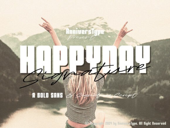 Happyday Duo: A Versatile Typeface for Editorial Design