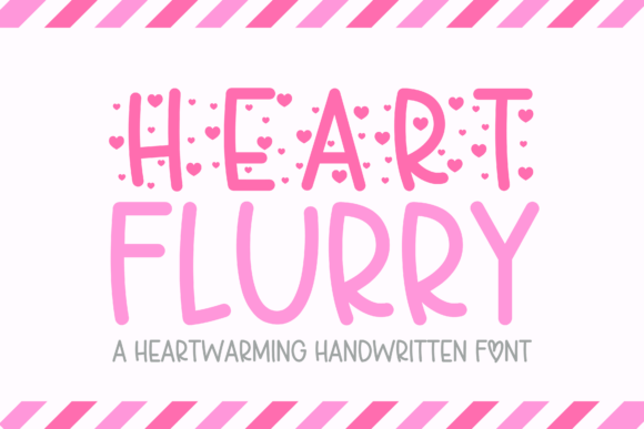 Heart Flurry Font: Sweeten Your Brand Identity