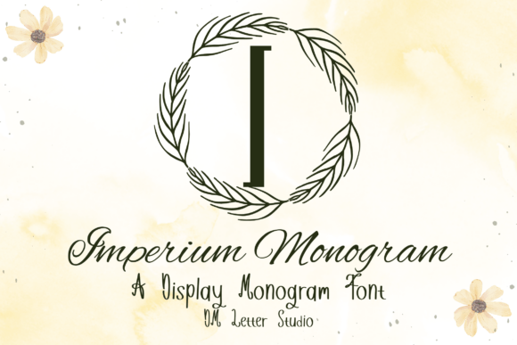 Imperium Monogram Font for Bold Campaigns