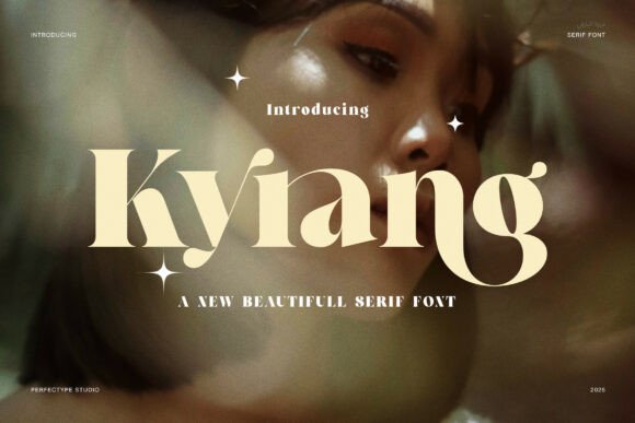 Kyrang: The Serif Font That Elevates Campaign Design