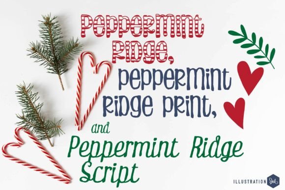 Peppermint Ridge Trio Font for Marketers