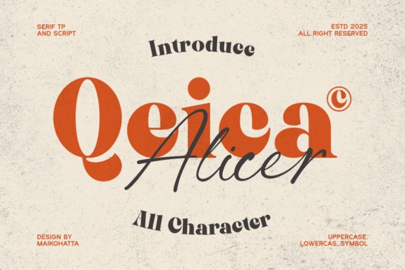 Qeica Typeface: Elevate Your Campaign Visuals