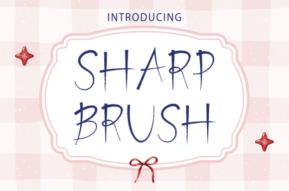 Sharp Brush Font for Authentic Branding