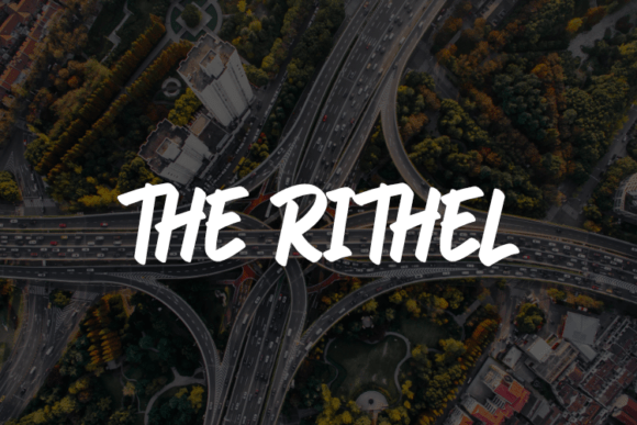 The Rithel: A Versatile Script Font for Modern Brands