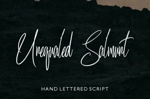 Unequaled Salmunt Font Review for Web Design