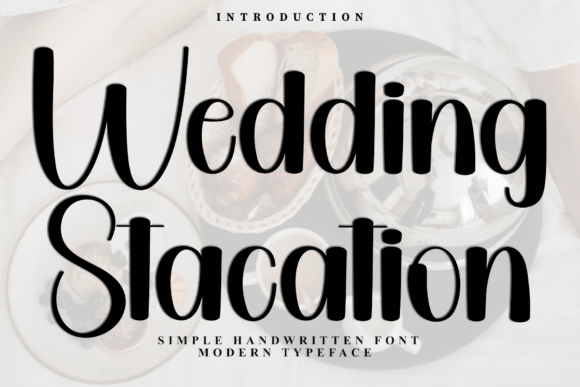 Wedding Staycation Font for Modern Web Design