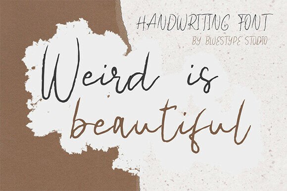 Weird is Beautiful: A Unique Handwritten Font for Web Design