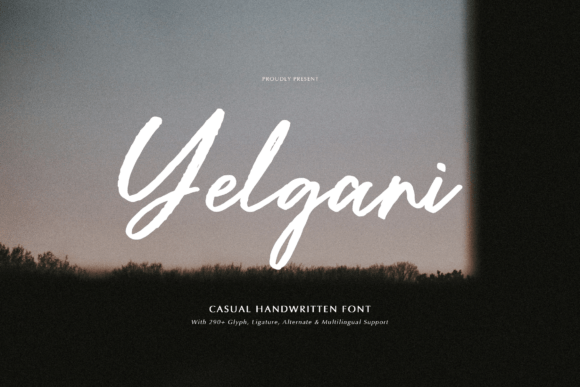Yelgani: The Handwritten Font for Authentic Branding
